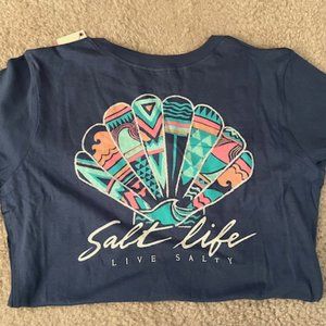 SALT LIFE Tribal Shell Short Sleeve Tee